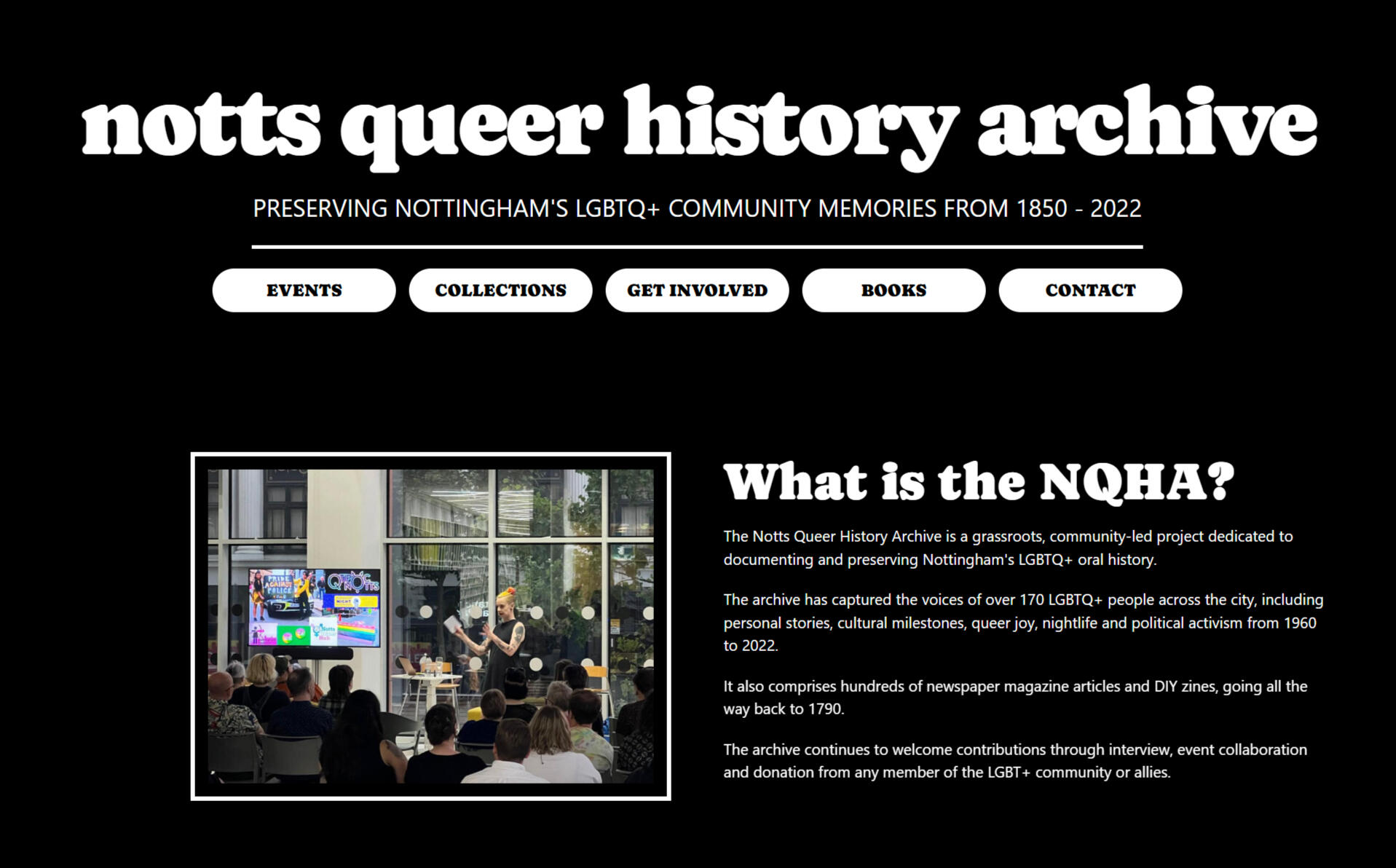 Notts Queer History Archive | Tier 3